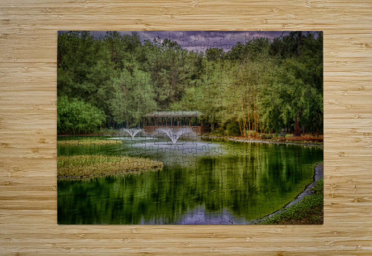 Aqua Symphony: Sholom Park Florida Dream World Images Puzzle printing