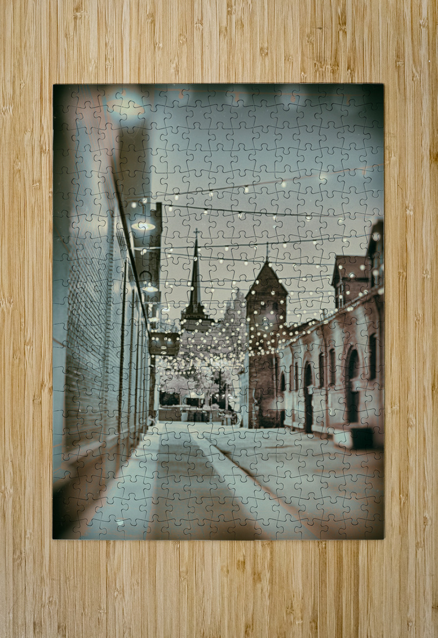 Lighted Alley Dream World Images Puzzle printing