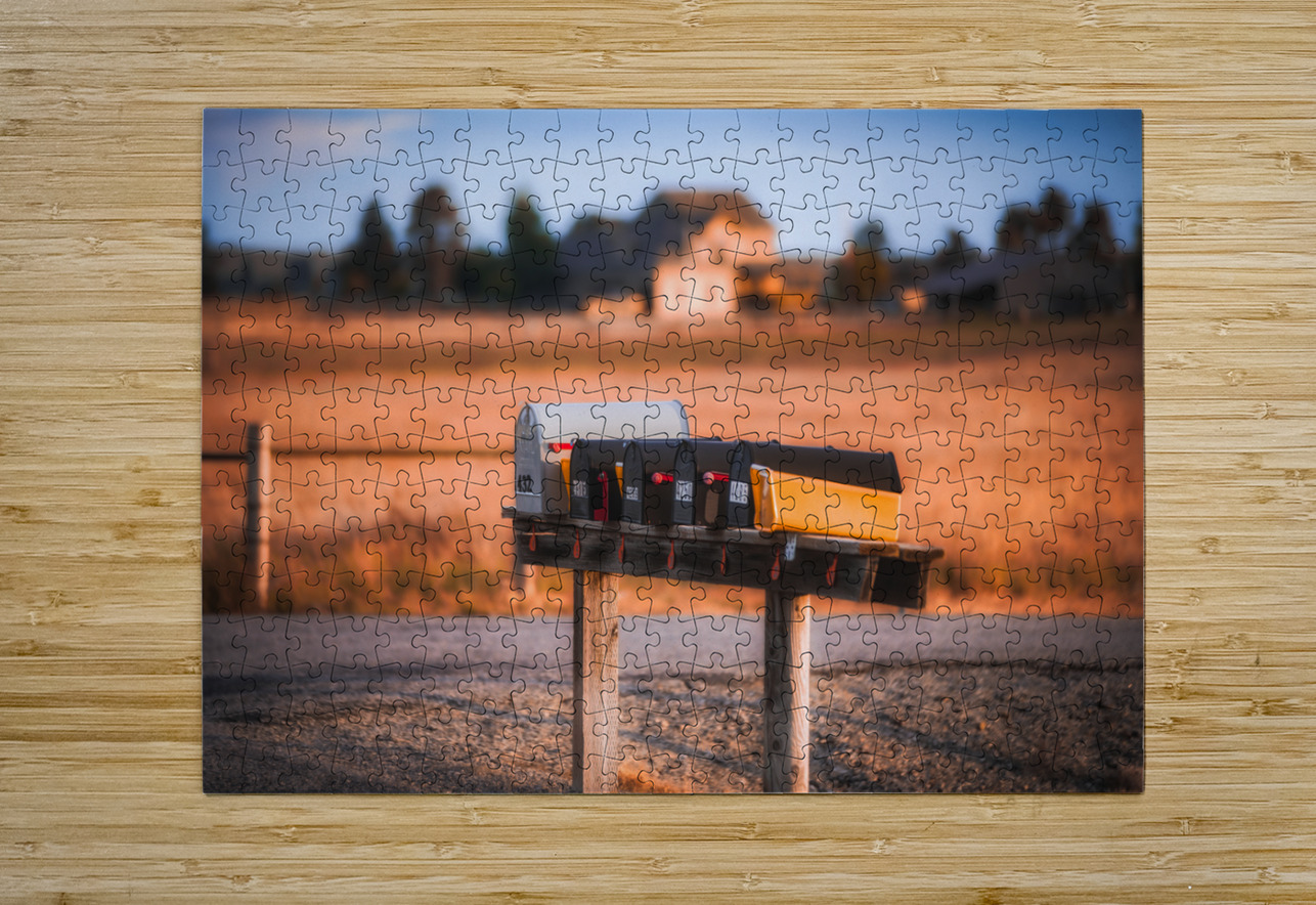 Montana Mailbox Dream World Images Puzzle printing