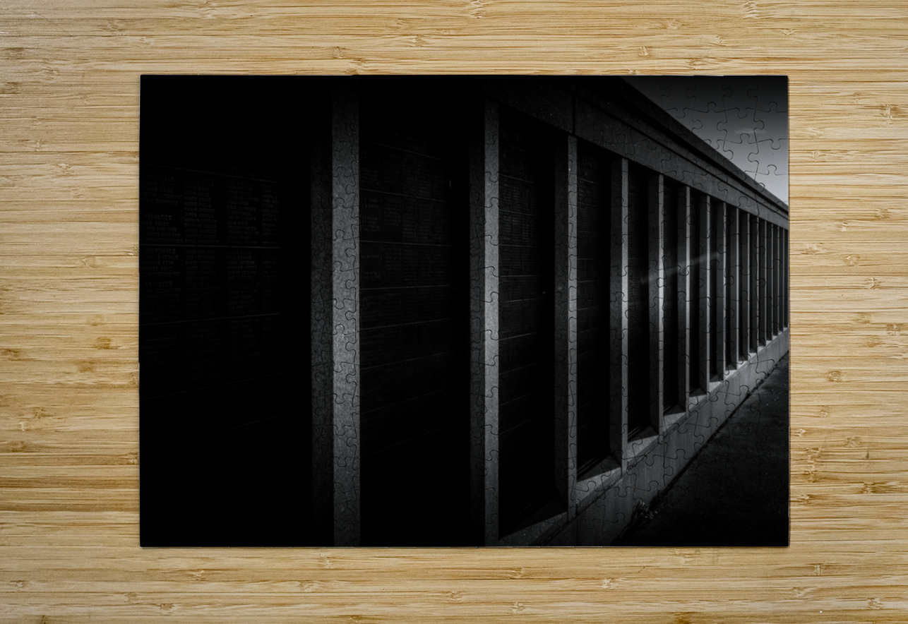 Eternal Remembrance: Dawn at the PA Monument Dream World Images Puzzle printing