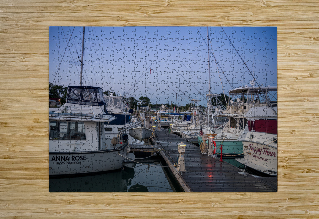 Wharfside Whispers: A Photo Chronicle of Beauforts Charm Dream World Images Puzzle printing