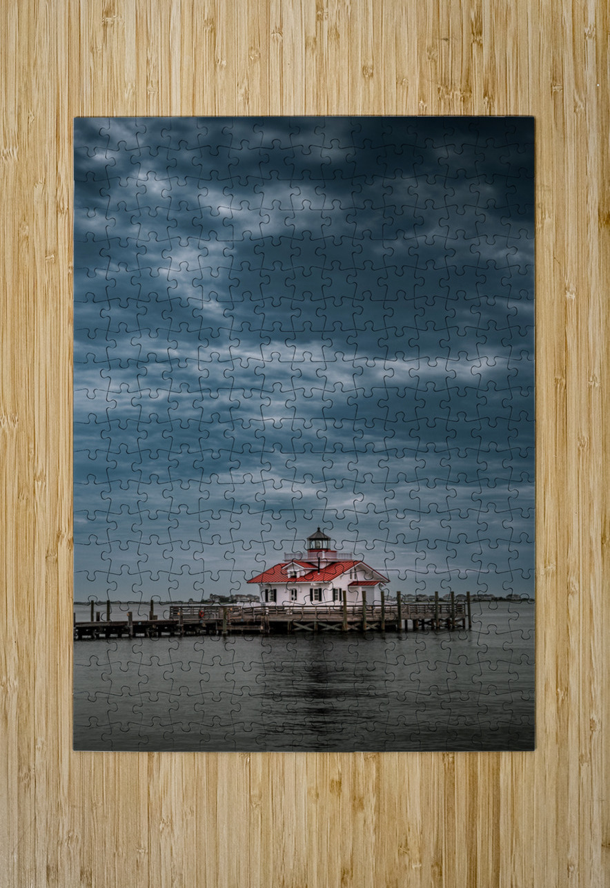 Whispers of Light: Weathering the Storm in North Carolina Dream World Images Puzzle printing
