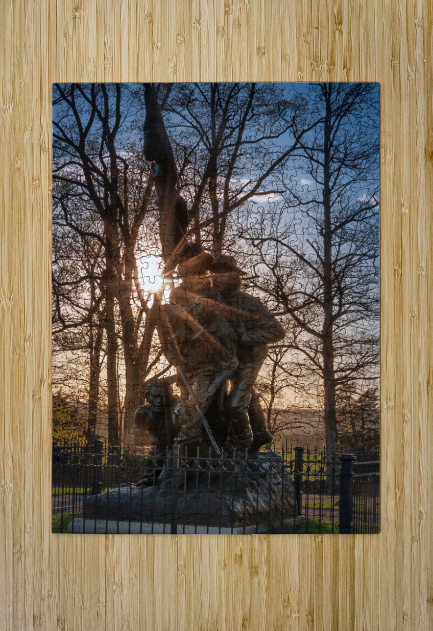 Stand Together Move Forward: North Carolina at Gettysburg Dream World Images Puzzle printing