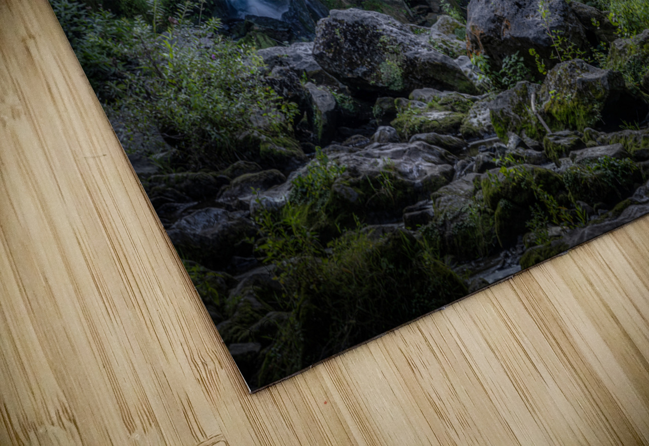 Verdant Serenity Falls Dream World Images Puzzle