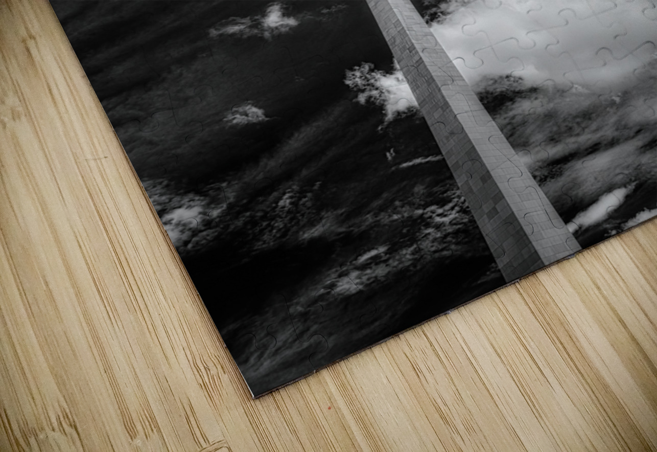 Vertical Symphony in Infrared Dream World Images Puzzle