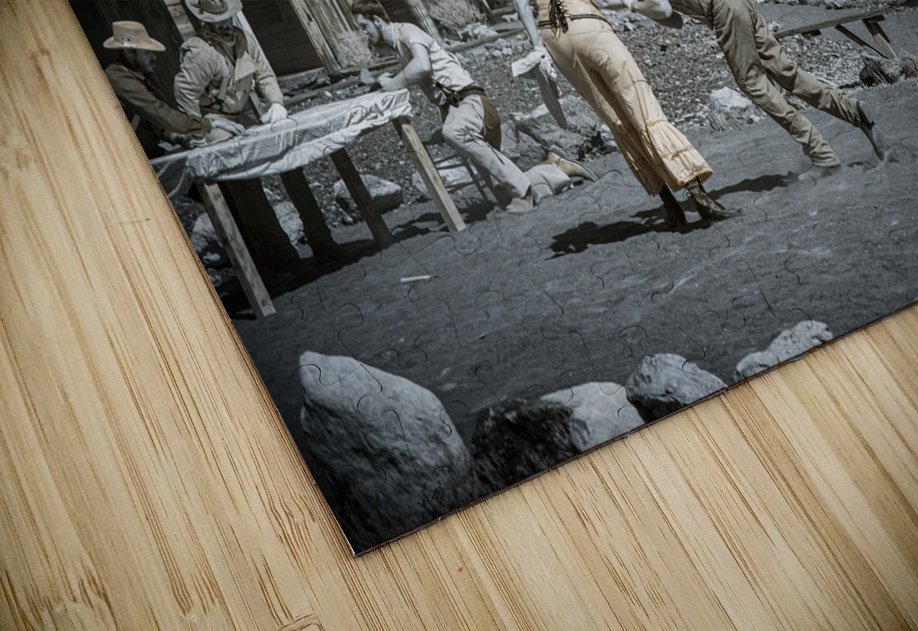 Timeless Liveliness in a Desert Town Dream World Images Puzzle