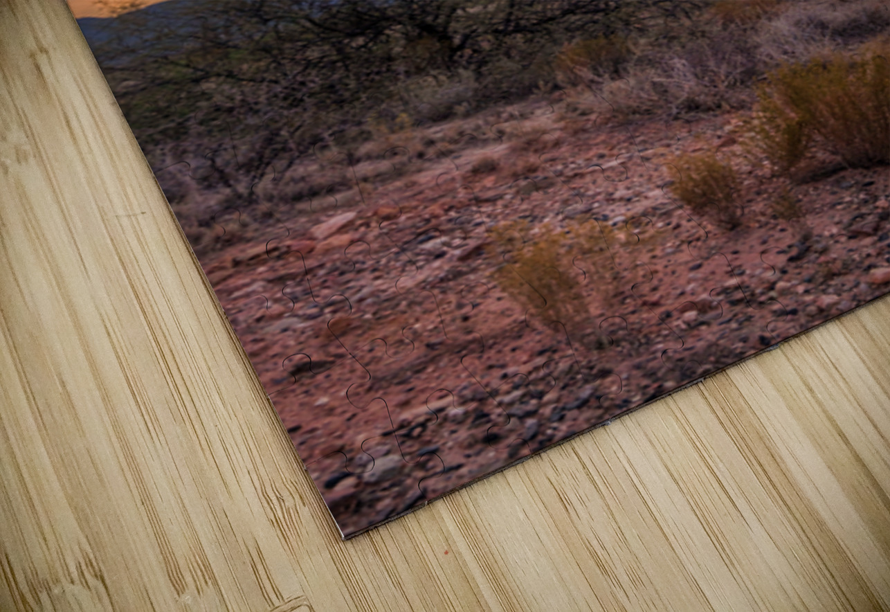 Radiance Unfurled Over Rocky Plains Dream World Images Puzzle