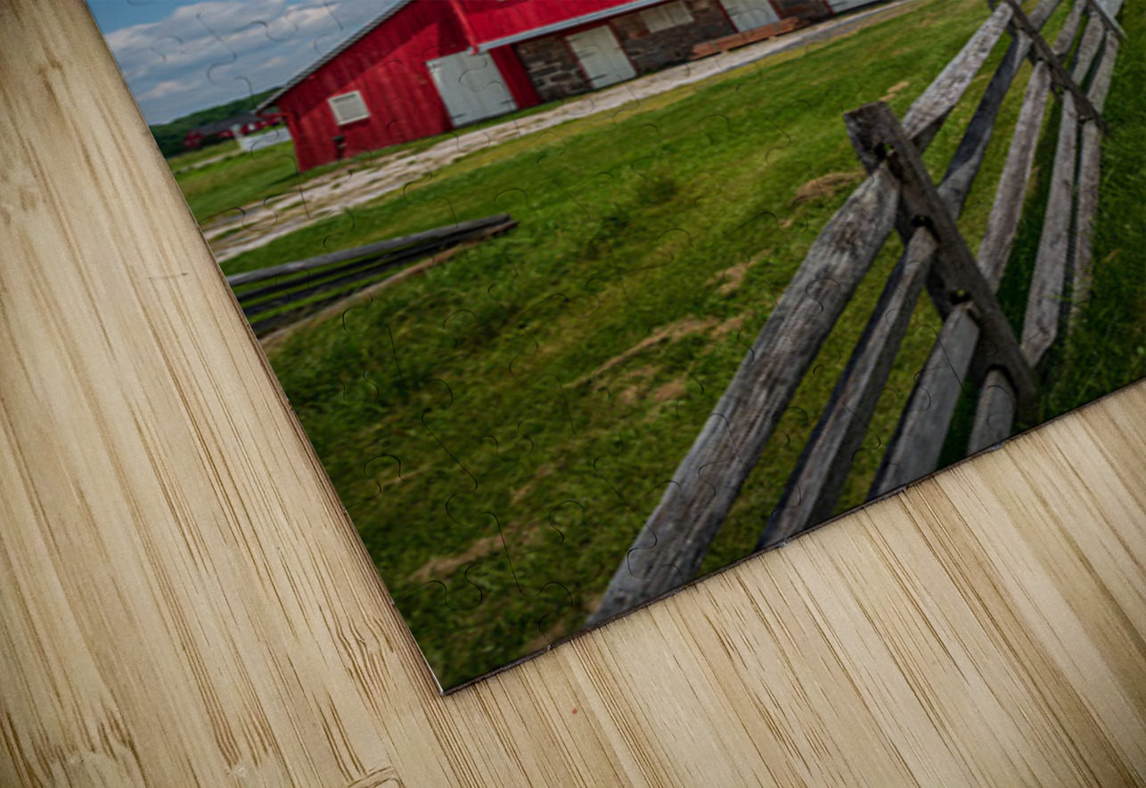 The Sherfy Barn: A Countryside Oasis Dream World Images Puzzle