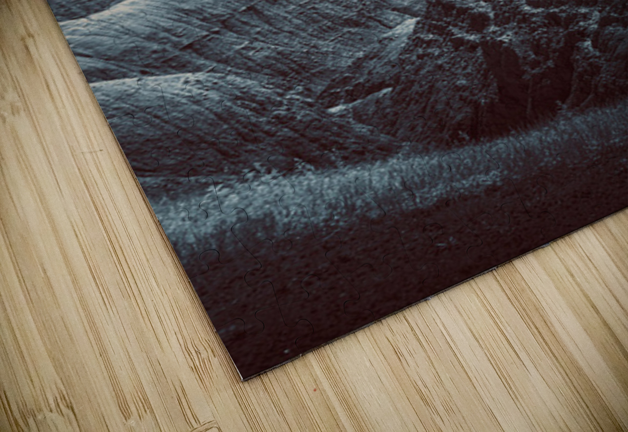 Shadows of the Earth: The Enchanting White River in Badlands Dream World Images Puzzle