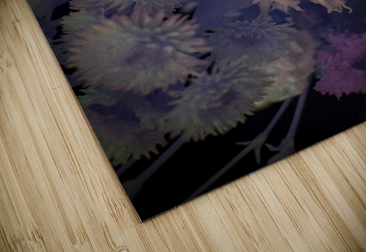 Delicate Symphony in Moody Hues Dream World Images Puzzle