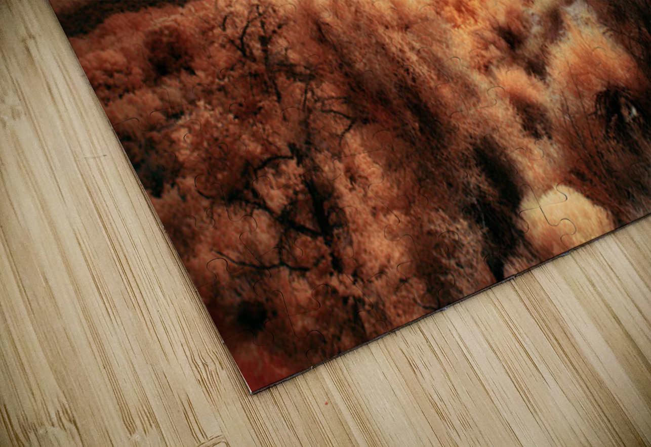 Ethereal Landscape Under Painted Skies Dream World Images Puzzle