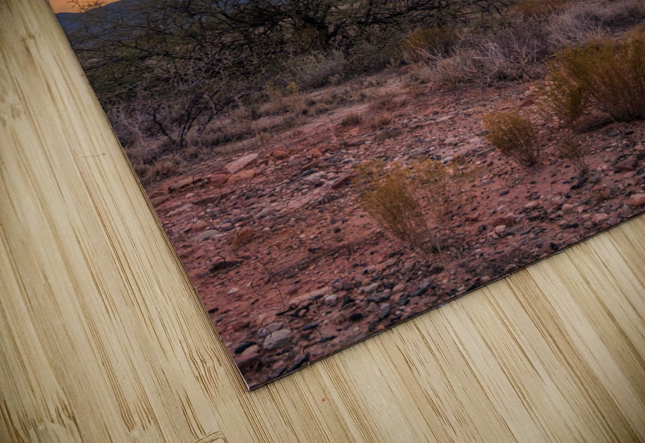 Radiance Unfurled Over Rocky Plains Dream World Images Puzzle