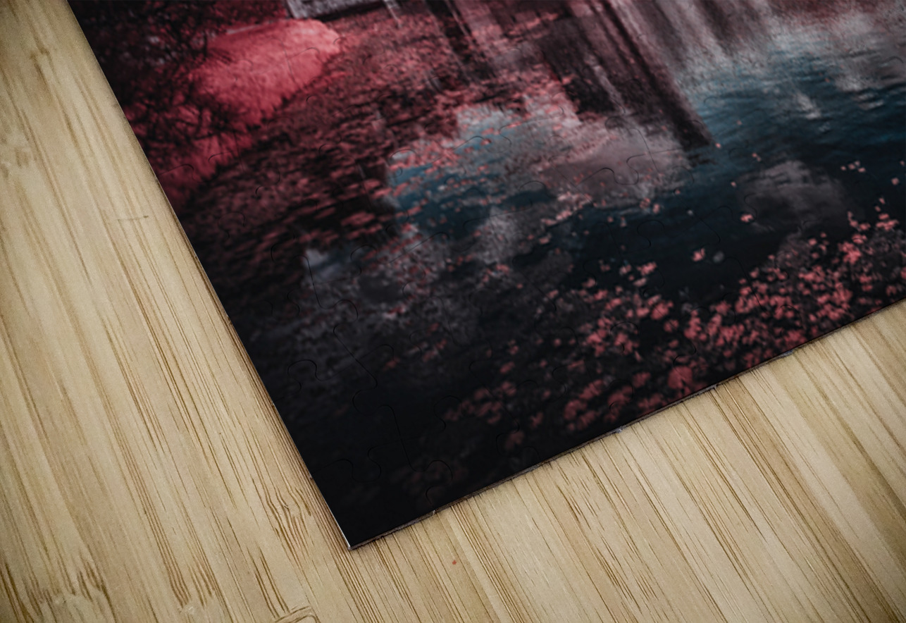 Newmans Castle: A Texan Tale in Infrared Bloom Dream World Images Puzzle