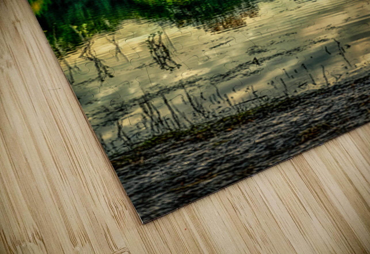 Indian Lake Reflection Dream World Images Puzzle