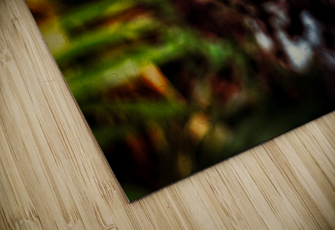 Solitary Spirit: Fern’s Embrace Dream World Images Puzzle