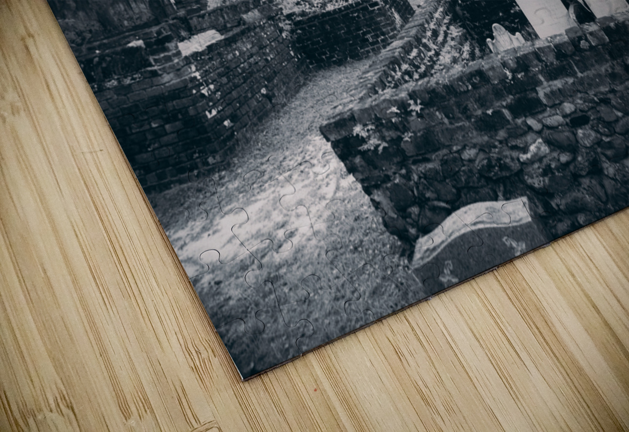 Sacred Silence: Oak Grove Cemetery Dream World Images Puzzle