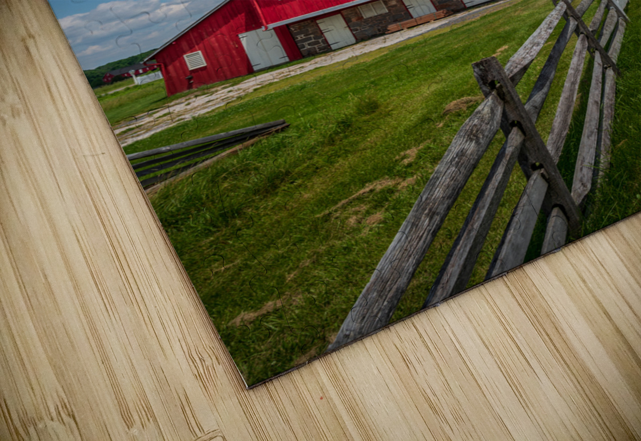 The Sherfy Barn: A Countryside Oasis Dream World Images Puzzle