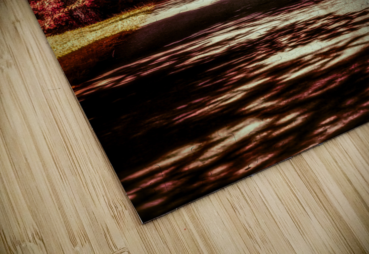 Autumn Roadway Dream World Images Puzzle