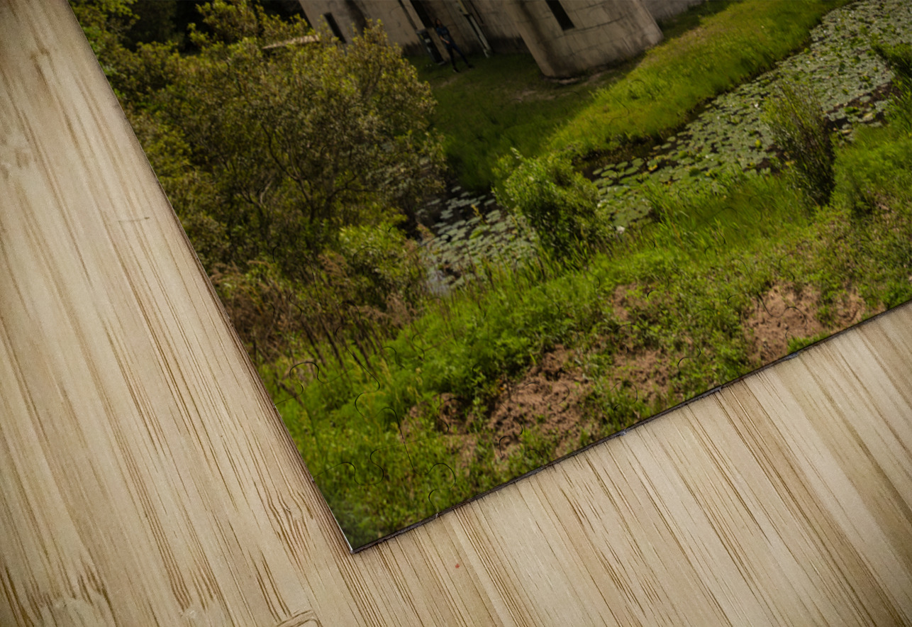 Emerald Whispers: Newmans Castle in the Texas Sky Dream World Images Puzzle