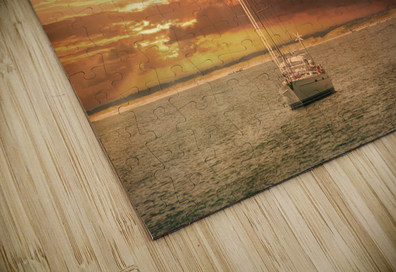 Anchored Affection: A Photo Expedition in Beauforts Waters Dream World Images Puzzle