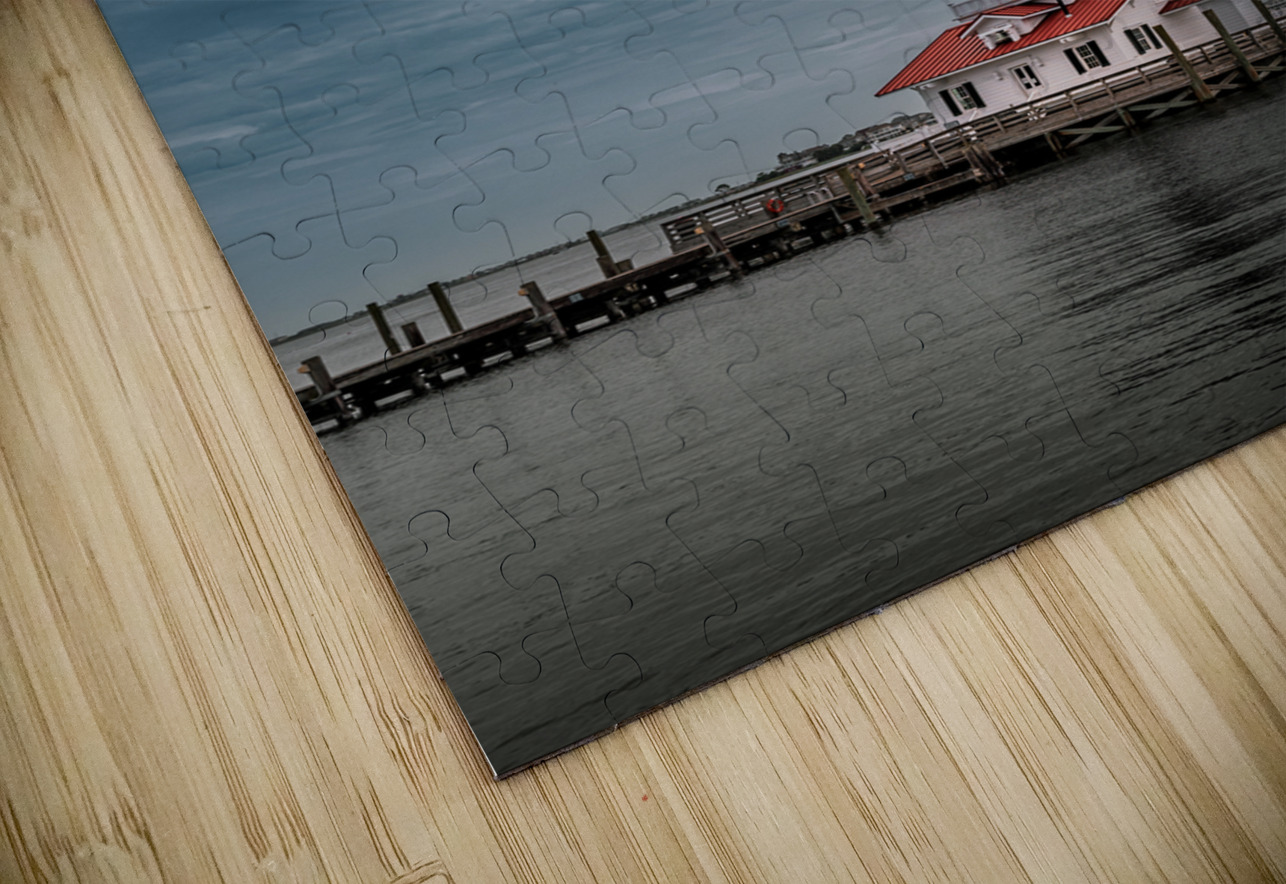 Whispers of Light: Weathering the Storm in North Carolina Dream World Images Puzzle