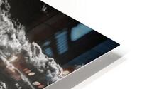Horizon of Whispering Clouds HD Metal print