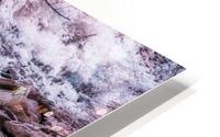 Mystical Creek Beneath the Purple Veil HD Metal print