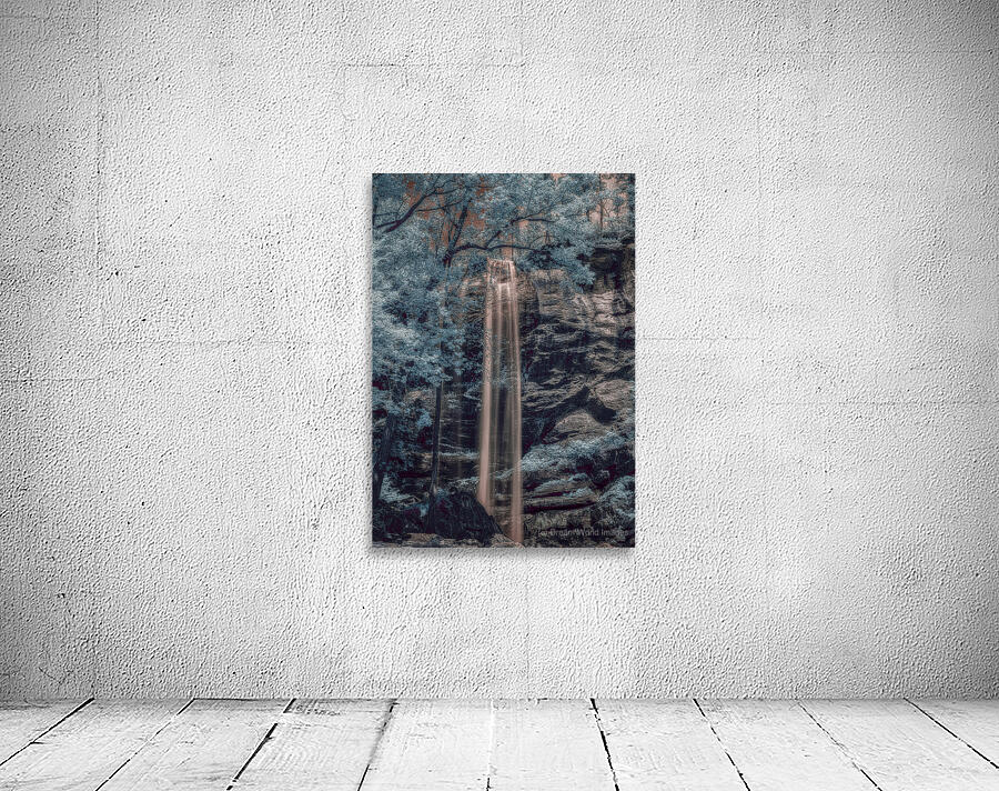 Tranquil Veil - Blue Falls Wall Preview