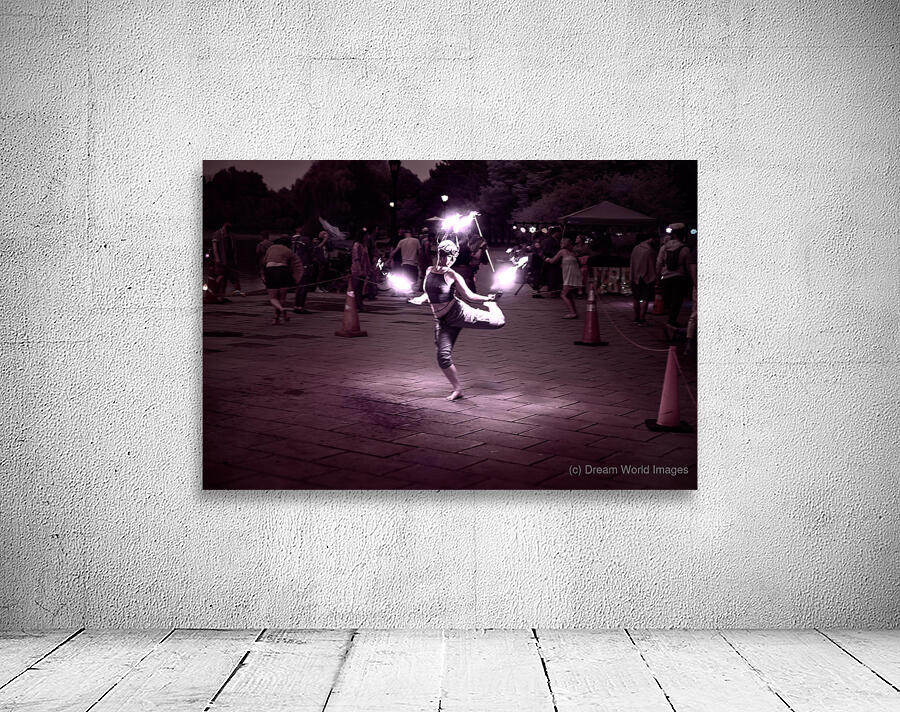 Pyrokinetic Elegance Wall Preview