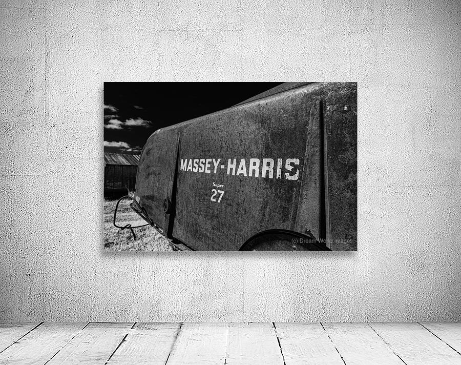 Rustic Relic - Massey-Harris Wall Preview