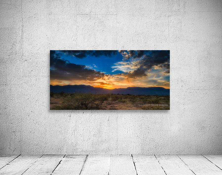 CELESTIAL CANVAS OVER ARID SILENCE Wall Preview