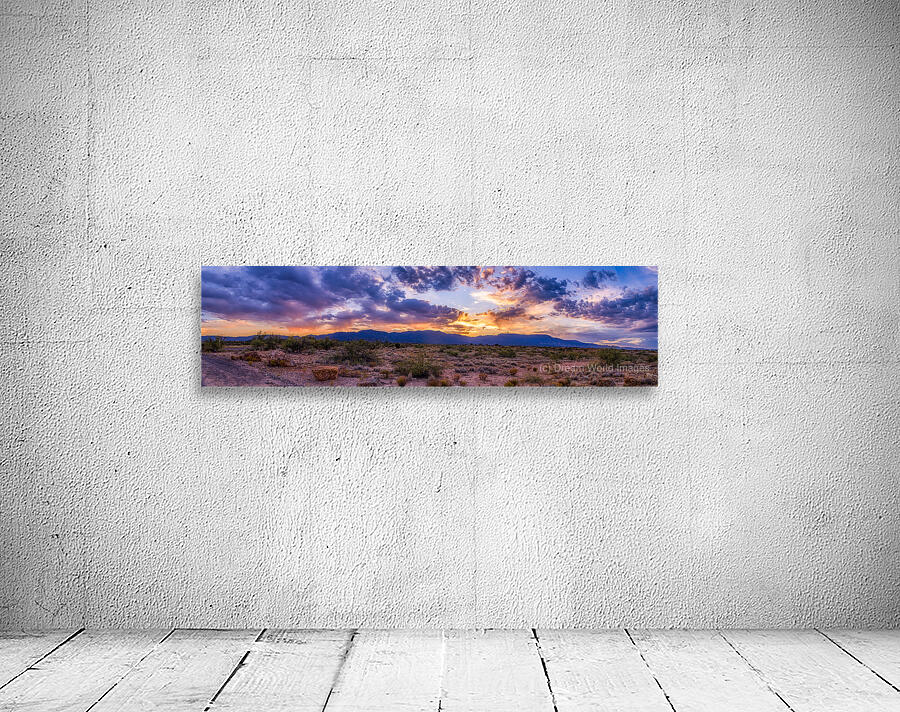 SUNSET TAPESTRY OVER ARID PLAINS Wall Preview