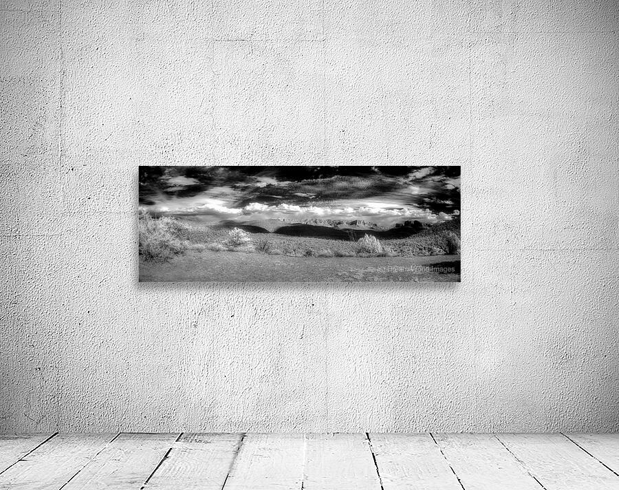 Shadows and Light on a Barren Canvas Wall Preview