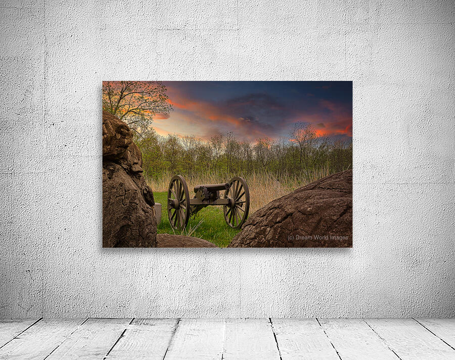 Sunset Cannon Wall Preview