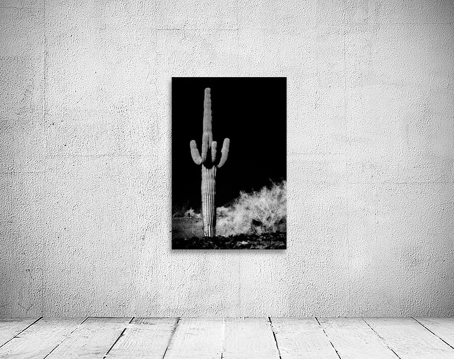 Vertical Echoes in a Desert Canvas Wall Preview