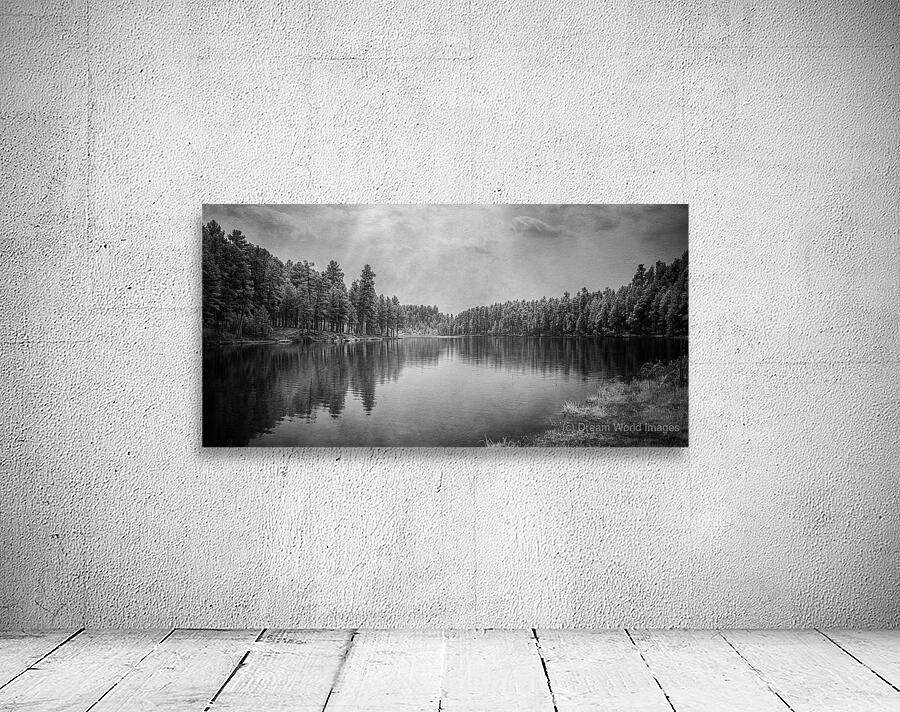 Exploring the Mystical Beauty of Center Lake: A Smokey Pond Wall Preview