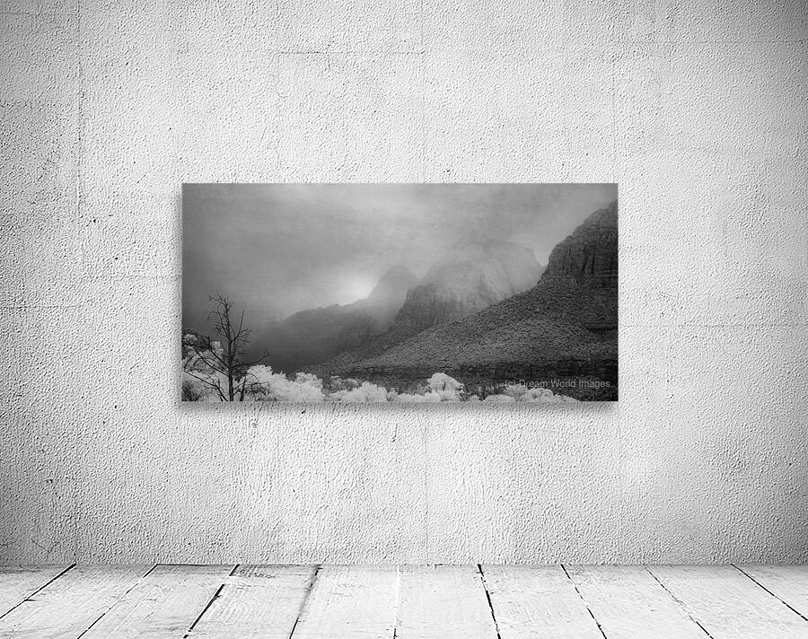 Mountain Light Symphony Wall Preview