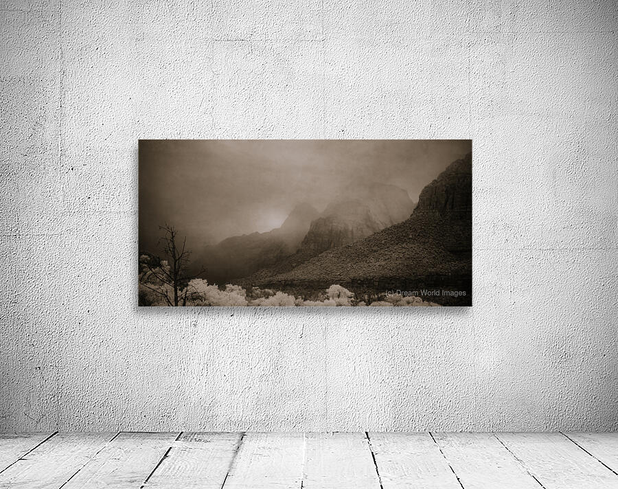 Mountain Light Symphony Wall Preview