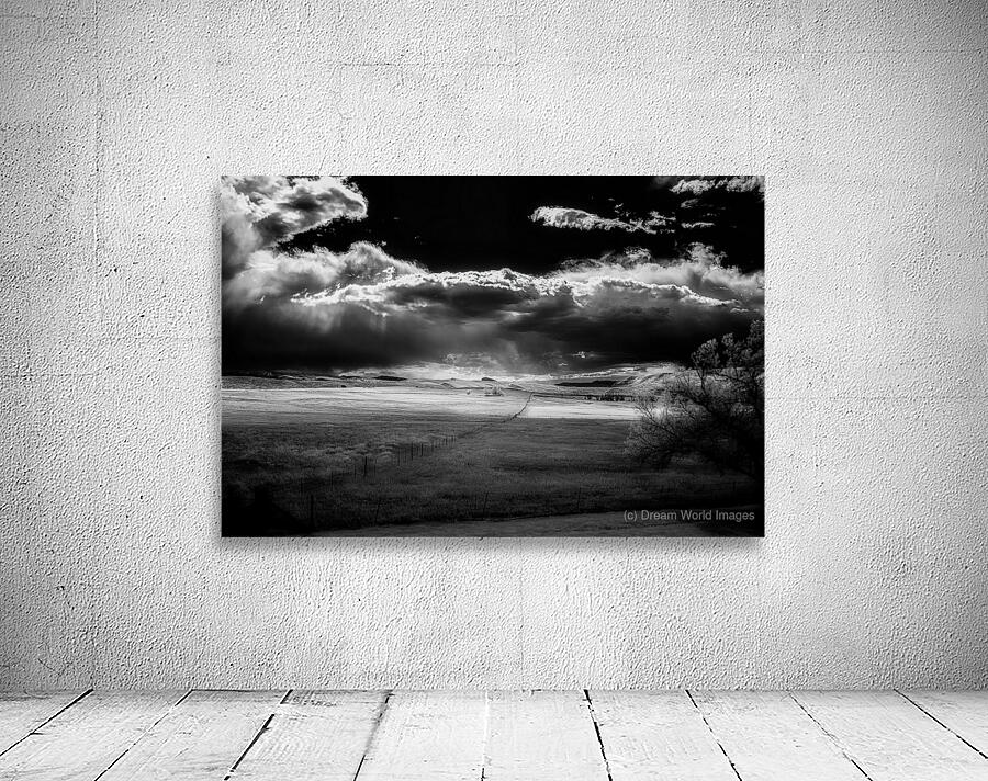 Endless Fenceline   Wyoming Dreams Wall Preview