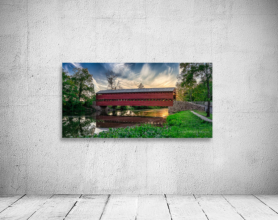 Sachs Bridge at Day’s Last Light Wall Preview