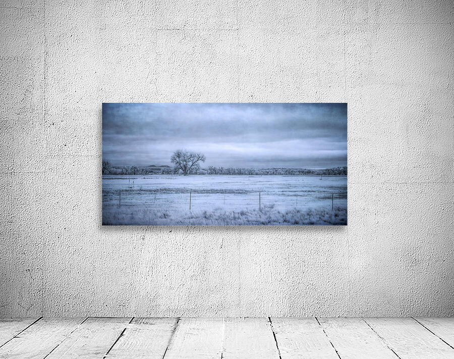 Wyomings Solitary Sentinel: A Moody Day in Fort Laramie Wall Preview