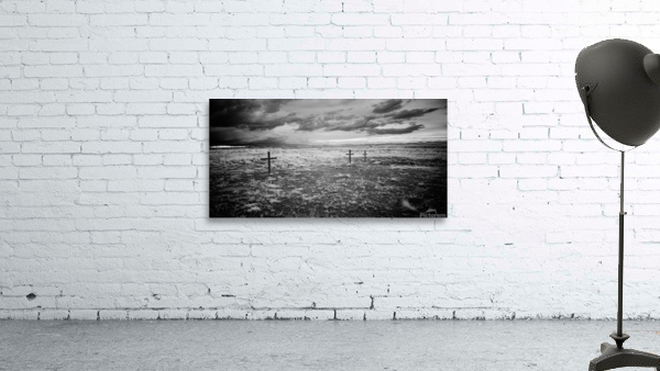 Silent Crosses: Fort Laramie Cemetery Wall Preview