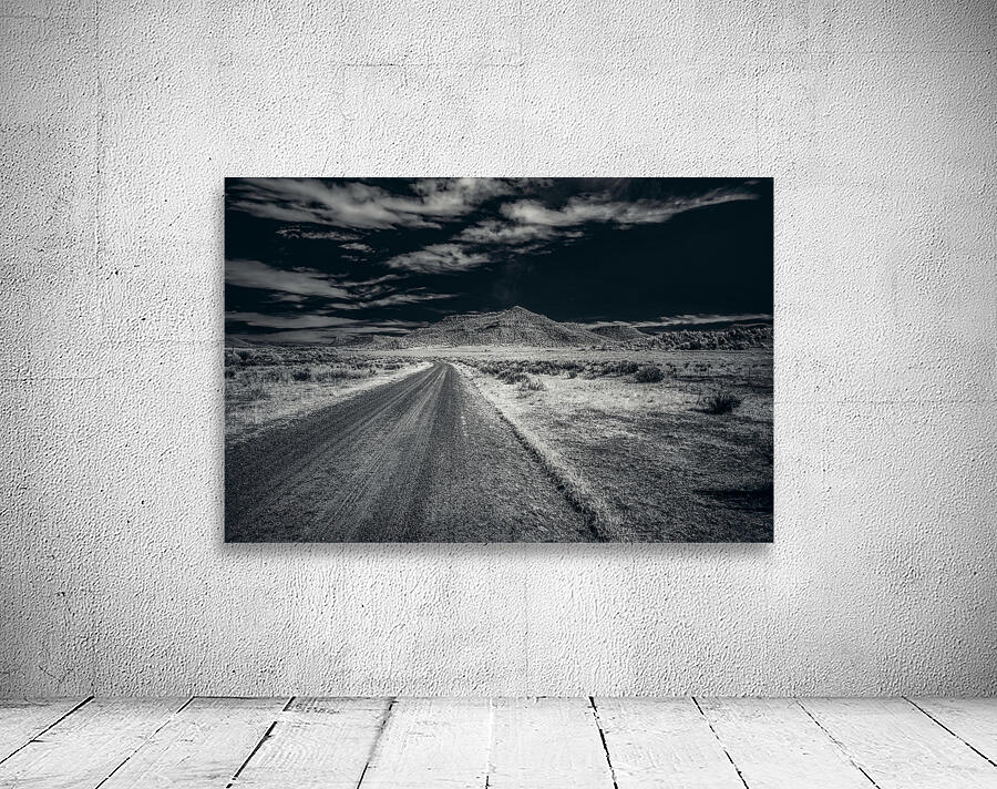 Journey Through Time: Capturing the Stark Beauty of Dawson New Mexicos Rural Landscape Wall Preview