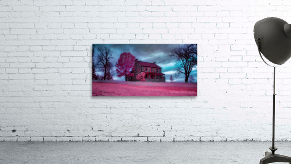 Surreal Stone House: The Rose House on Gettysburg Battlefield Wall Preview