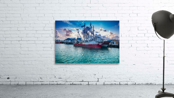 Harbors Turquoise Dream Wall Preview