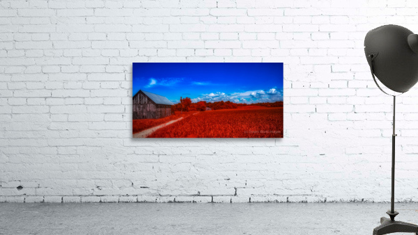 Red Barn Road Wall Preview