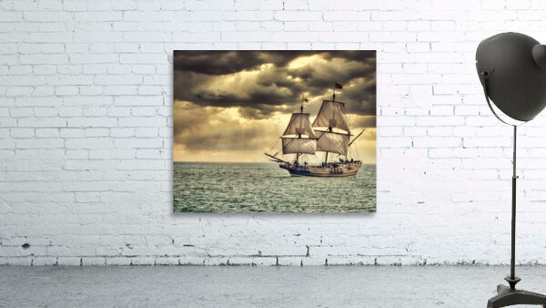 Maritime Marvel: Witnessing a Historic Tall Ship Arrival During Our Family Vacation to Cape Charles Virginia -2 Wall Preview