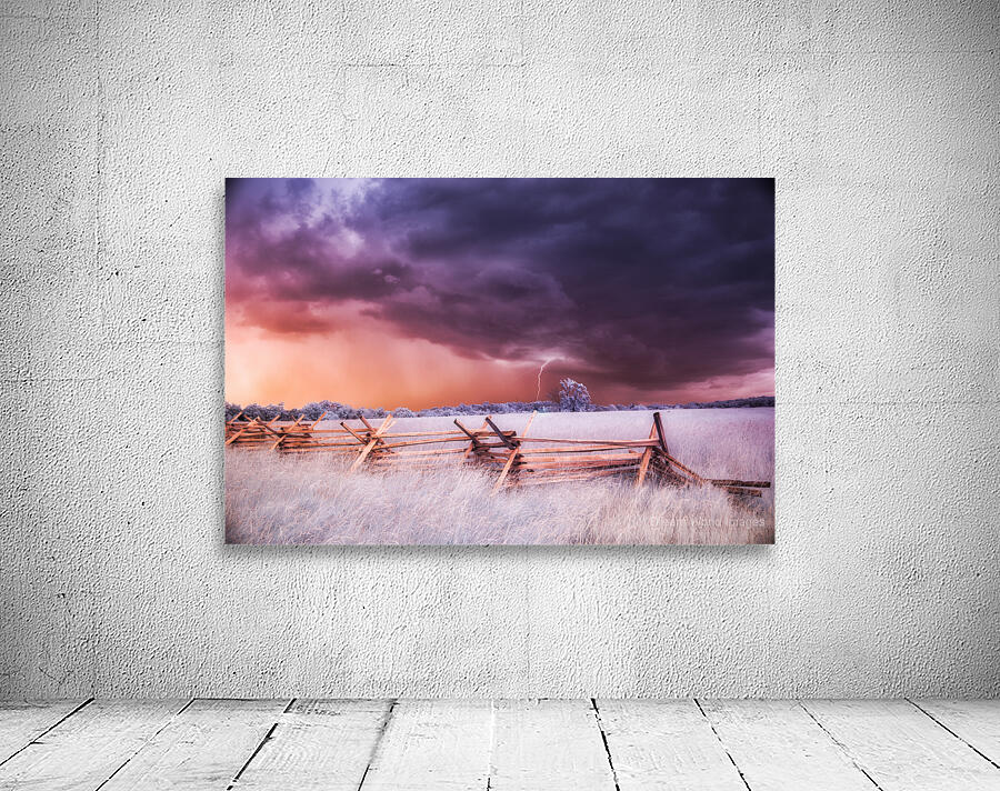 Stormy Surrealism: A Journey into the Unknown Wall Preview