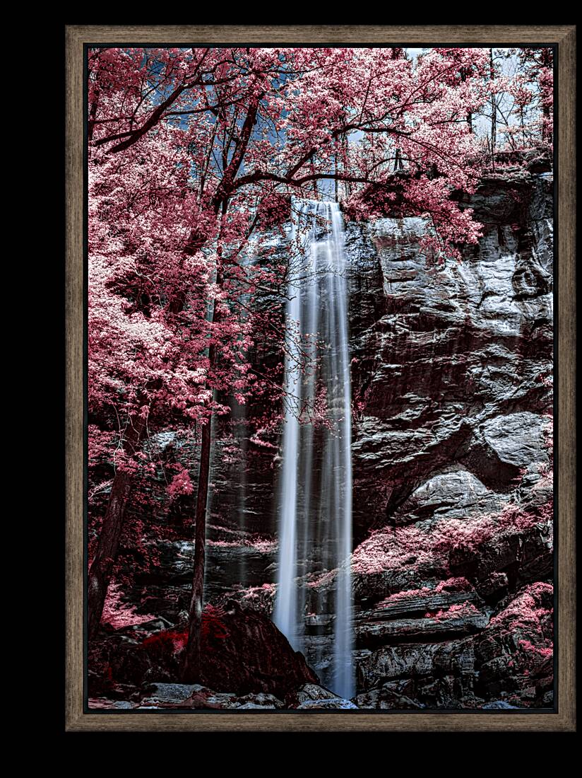 Tranquil Veil - Pink Falls Reproduction