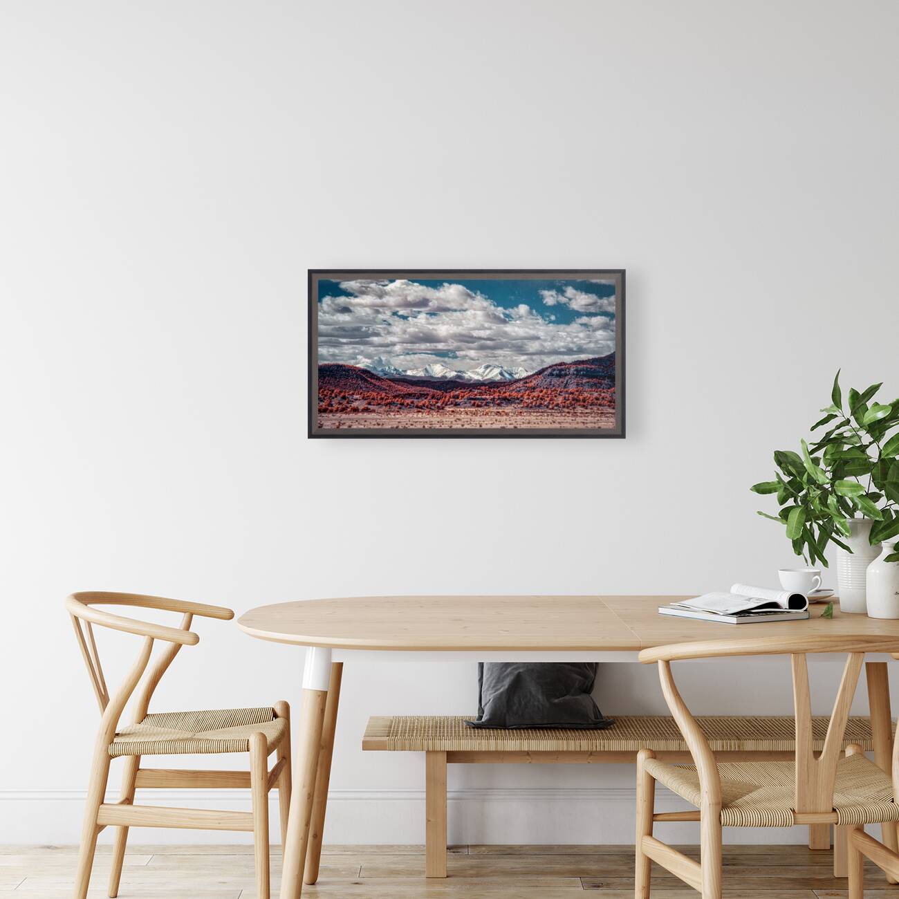 Infrared Contrast of Earth and Sky Reproduction